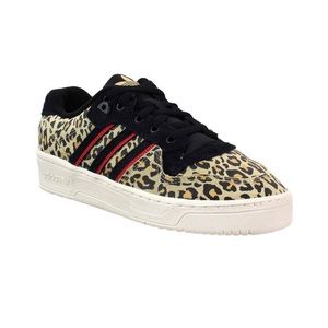 Adidas Rivalry Low Leopard Sneaker Womens Size 9 1/2